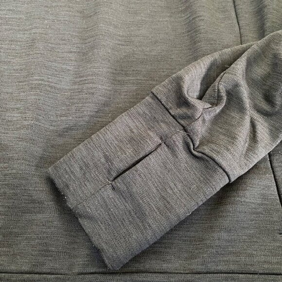 LORNA JANE Active Side Neck Half Zip Pullover Charcoal Medium - Picture 11 of 12